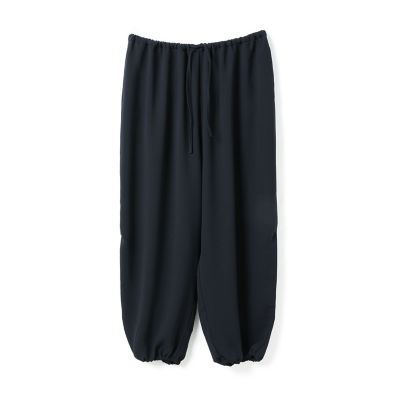 mizuiro ind (Women)/ミズイロインド mizuiro ind ドローストリングヘムパンツ ネイビー(77) パンツ・ズボン【三越伊勢丹/公式】
