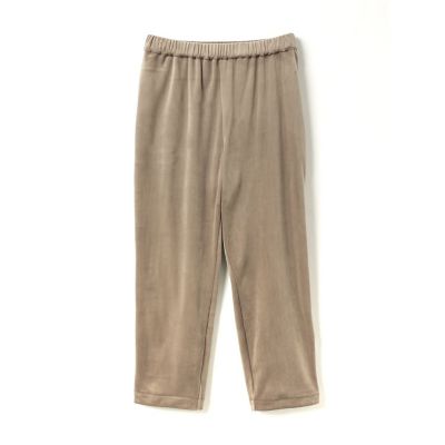 mizuiro ind (Women)/ミズイロインド mizuiro ind ベロアイージーパンツ ベージュ(20) パンツ・ズボン【三越伊勢丹/公式】