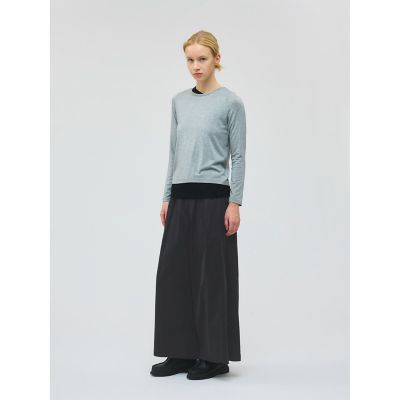 mizuiro ind コーデュロイタックワイドパンツ | mizuiro ind