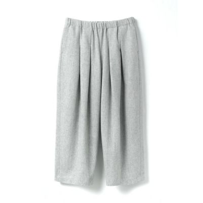 mizuiro ind (Women)/ミズイロインド mizuiro ind タックワイドパンツ ライトグレー(90) パンツ・ズボン【三越伊勢丹/公式】