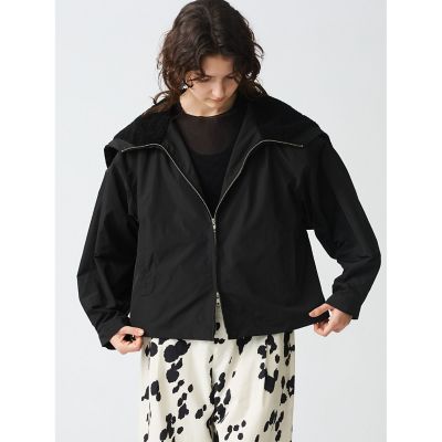 ももちゃさま専用 ミズイロインド☆ボアフードジャケット mizuiro ind バックボアフードジャケット | mizuiro ind