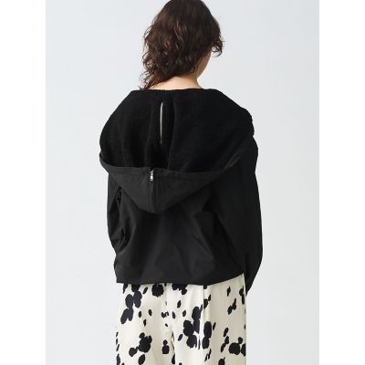 mizuiro ind バックボアフードジャケット | mizuiro