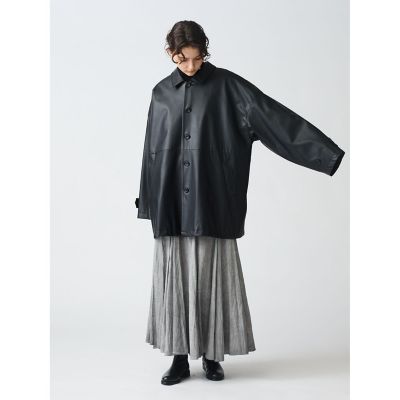 mizuiro ind シンセティックレザージャケット mizuiro ind｜【30%OFF】synthetic leather JK シンセティック