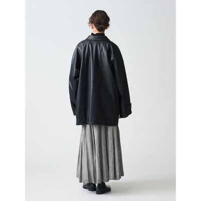mizuiro ind シンセティックレザージャケット ミズイロインド mizuiro ind mizuiro ind シンセティックレザー