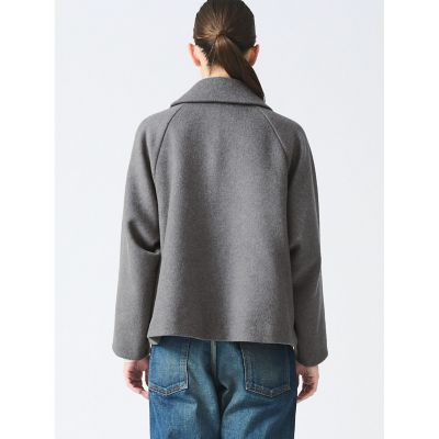 美品 mizuiro ind 24AW モデル ラグラン ジャケット ブラック 美品 mizuiro ind 24AW モデル ラグラン ジャケット ブラック mizuiro