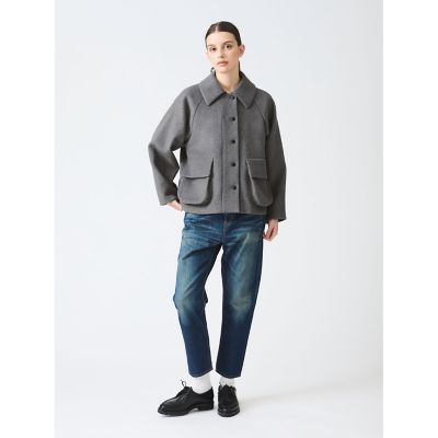 mizuiro ind ウールラグランジャケット | mizuiro ind