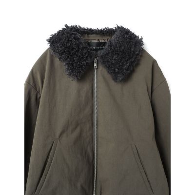 mizuiro ind ボアカラーショートジャケット | mizuiro ind