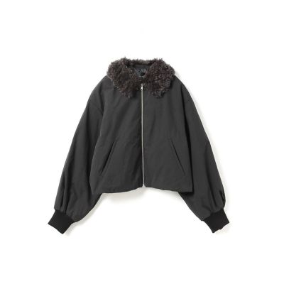 mizuiro ind ボアカラーショートジャケット | mizuiro ind