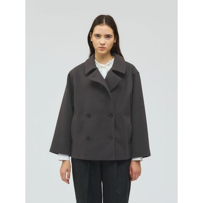 ＜mizuiro ind (Women)＞【送料無料】ｍｉｚｕｉｒｏ　ｉｎｄ　ピーコート