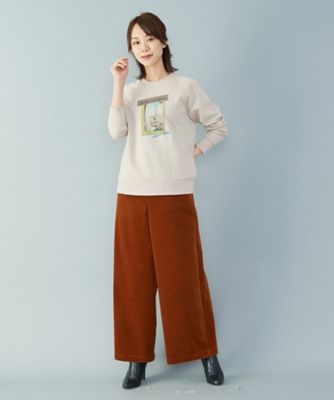 コーデュロイワイドパンツ【ｌｅｉｌｉａｎ　ｔｈｅ　ｗｅｅｋ】