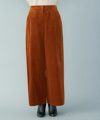 ＜Leilian (Women)＞コーデュロイワイドパンツ【ｌｅｉｌｉａｎ　ｔｈｅ　ｗｅｅｋ】
