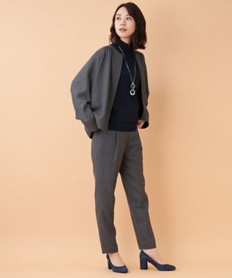【セットアップ対応商品】ノーカラージャケット