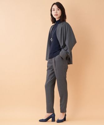 【セットアップ対応商品】ノーカラージャケット