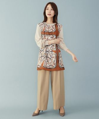 タックワイドパンツ【ｌｅｉｌｉａｎ　ｔｈｅ　ｗｅｅｋ】