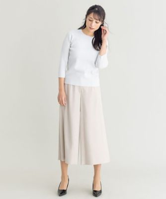 ＜Leilian (Women)＞アイレットラメニットプルオーバー