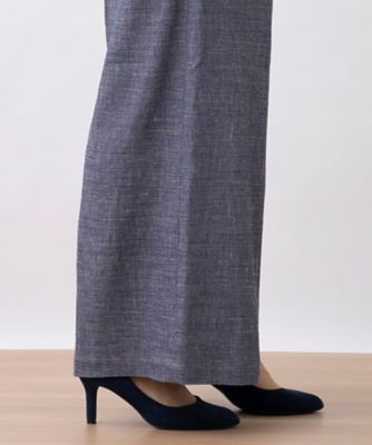 タックワイドパンツ