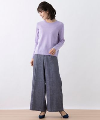 タックワイドパンツ | Leilian (Women)/レリアン | 三越伊勢丹