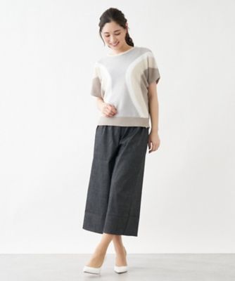 配色ニットプルオーバー【ＬＥ　ＴＲＩＣＯＴ　ＰＥＲＵＧＩＡ】
