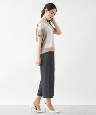 配色ニットプルオーバー【ＬＥ　ＴＲＩＣＯＴ　ＰＥＲＵＧＩＡ】