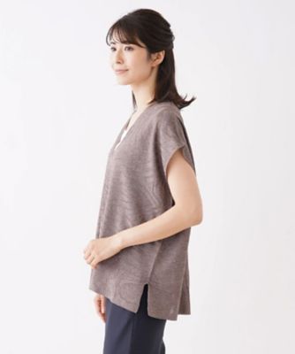 Ｖネックニットプルオーバ【ＬＥ　ＴＲＩＣＯＴ　ＰＥＲＵＧＩＡ】