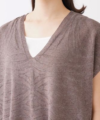 Ｖネックニットプルオーバ【ＬＥ　ＴＲＩＣＯＴ　ＰＥＲＵＧＩＡ】