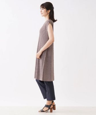 Leilian / レリアン チュニック丈ニット【LE TRICOT PERUGIA】 チュニック丈ニット【LE TRICOT PERUGIA