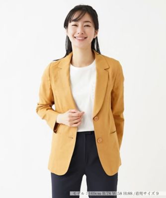 ＜Leilian (Women)＞薄手カラードブレザー【ＲＯＣＨＡＳ　Ｐｒｅｍｉｅｒｅ】