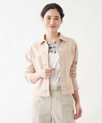 ＜Leilian (Women)＞カラーデニムジャケット