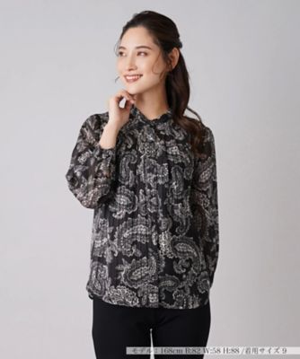 ＜Leilian (Women)＞ブラウス【ＲＯＣＨＡＳ　Ｐｒｅｍｉｅｒｅ】