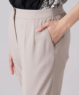 洗えるクロップドパンツ【キャリアスタイル】