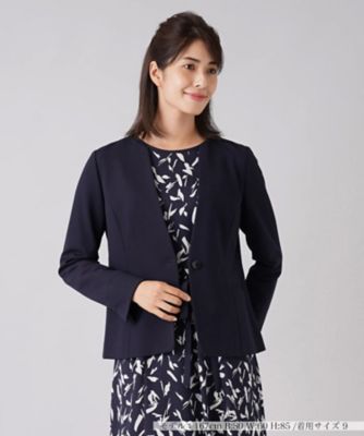 ＜Leilian (Women)＞ノーカラージャケット【セレモニー】