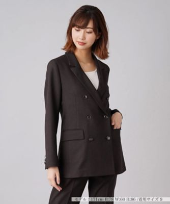 ＜Leilian (Women)＞ダブルブレステッドジャケット