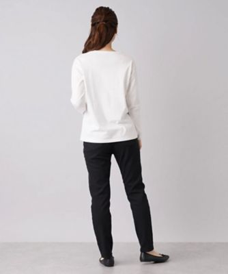 【あったか素材】ストレッチデニムパンツ【Ｌ　ＪＥＡＮＳ】