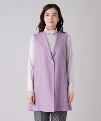 Leilan ベスト【ROCHAS Premiere】 送料無料】ケープ風ベスト【ROCHAS Premiere