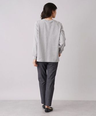 【あったか素材】デニム風ストレッチパンツ