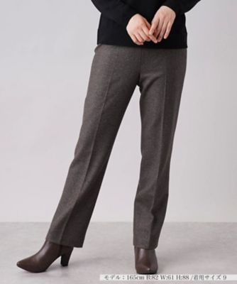 ＜Leilian (Women)＞ウエストゴムテーパードパンツ