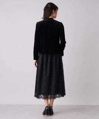 セレモニー】ノーカラージャケット | Leilian (Women)/レリアン | 三越