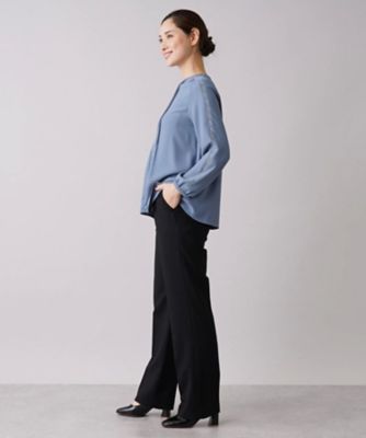 ストレッチセンタープレスパンツ|レリアン プラスハウス