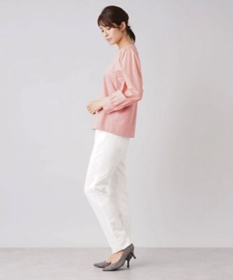 Plantation L-line yooryuu カットソー ピンク Plantation / YOORYUU T / カットソー(XL pink(18)): Plantation