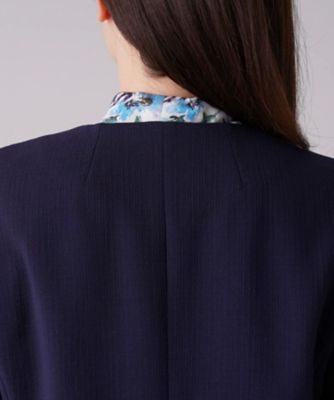 ノーカラージャケット【ＲＯＣＨＡＳ　Ｐｒｅｍｉｅｒｅ】