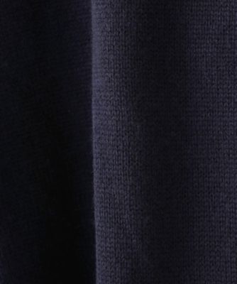 【ROCHAS Premiere レリアン】 ハイネック プルオーバーニット ロゴ入りニットプルオーバー【ROCHAS Premiere