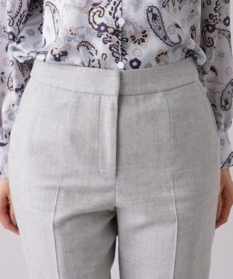 センタープレステーパードパンツ