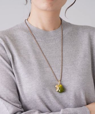 ＜Leilian (Women)＞ペアモチーフロングネックレス