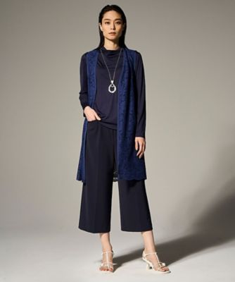 【先行販売】ウォッシャブシルク長袖カットソー