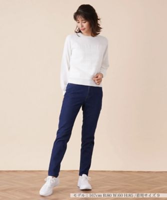 ストレッチスキニーデニムパンツ【Ｌ　ＪＥＡＮＳ】