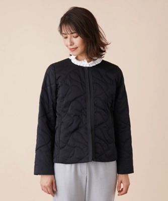 新品　アンレクレ キルティングノーカラージャケット♡ レリアン 新品 アンレクレ キルティングノーカラージャケット♡ レリアン