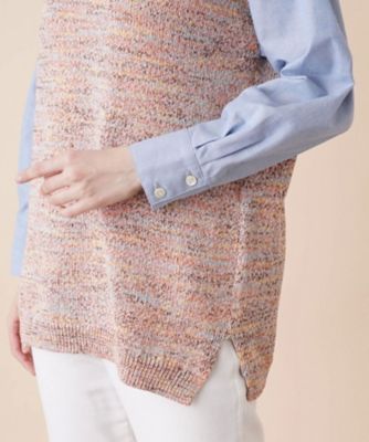レイヤード風ニットプルオーバー | Leilian (Women)/レリアン