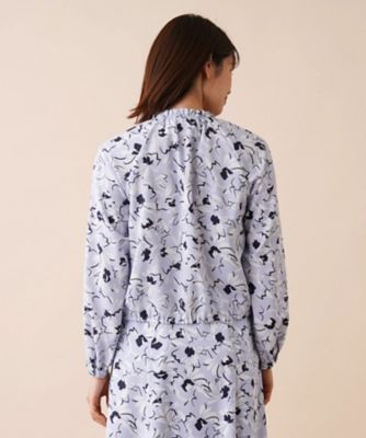 【セレモニー】【セットアップ対応商品】洗えるスモックブラウス