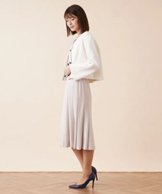 smyeon ミディボックスプリーツスカート Midi box pleats skirt/ミディボックスプリーツスカート