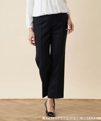 ＜Leilian (Women)＞ストレートパンツ【ＲＯＣＨＡＳ　Ｐｒｅｍｉｅｒｅ】